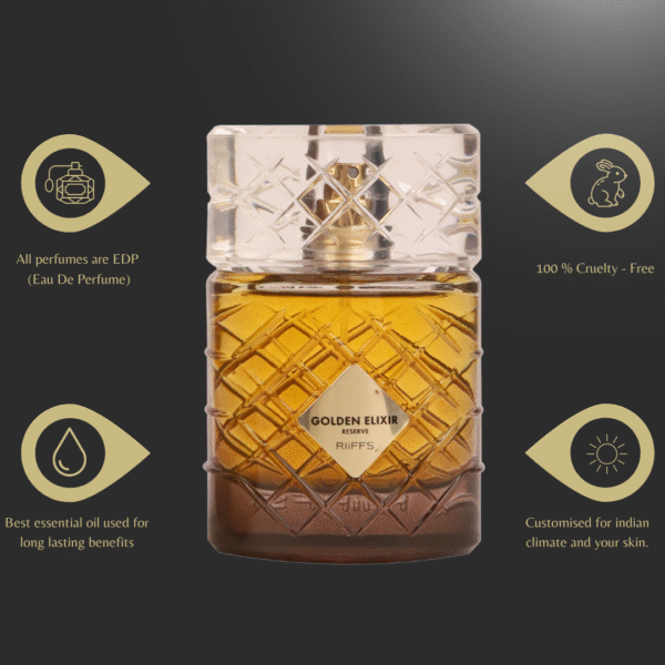 Golden Elixir Reserve Perfume for Unisex
100ml - Image 3