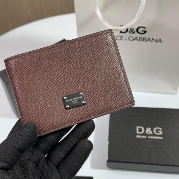 DOLCE & GABBANA (D&G) MEN WALLET BROWN