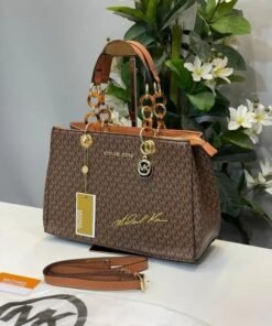 Michael Kors Cynthia Signature Bag With Dust bag