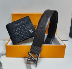 LOUIS VUITTON WALLET+BELT (COMBO) FOR MEN