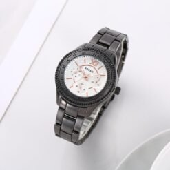 FOSSIL LADIES WATCH WHITE AND BLACK