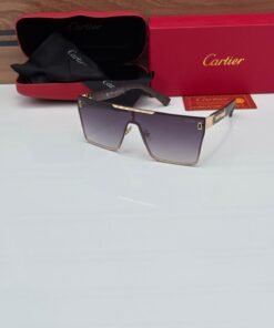 CARTIER GOLDEN BLACK SHADES MO:-58470