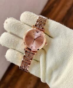 Armani Rosegold Ladies Watch
