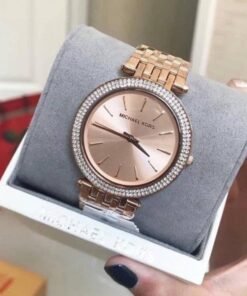 Michael Kors Watch MK 3192 Rosegold Metal Ladies watch