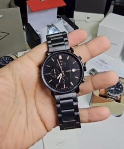 Fossil Black Metal Watch A