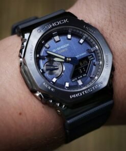 G-shock Gm 2100 Stainless Steel Blue Watch