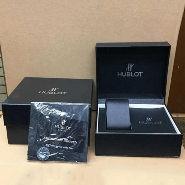 Hublot Mint Green Copper Dial Leather Belt Watch - Image 5