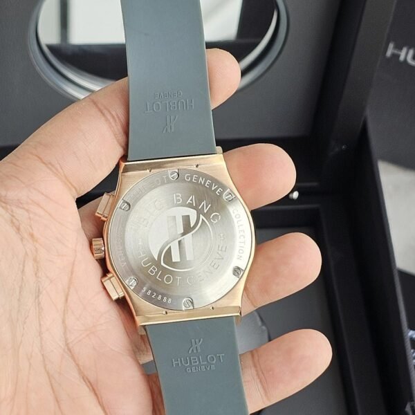 Hublot Mint Green Copper Dial Leather Belt Watch - Image 2