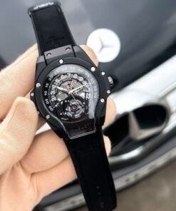 Hublot Black Silicon Belt