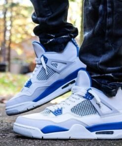 Branded AIR Retro 4 Military Blue