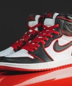 Branded Air Retro 1 High Bloodline Red Black Semi UA